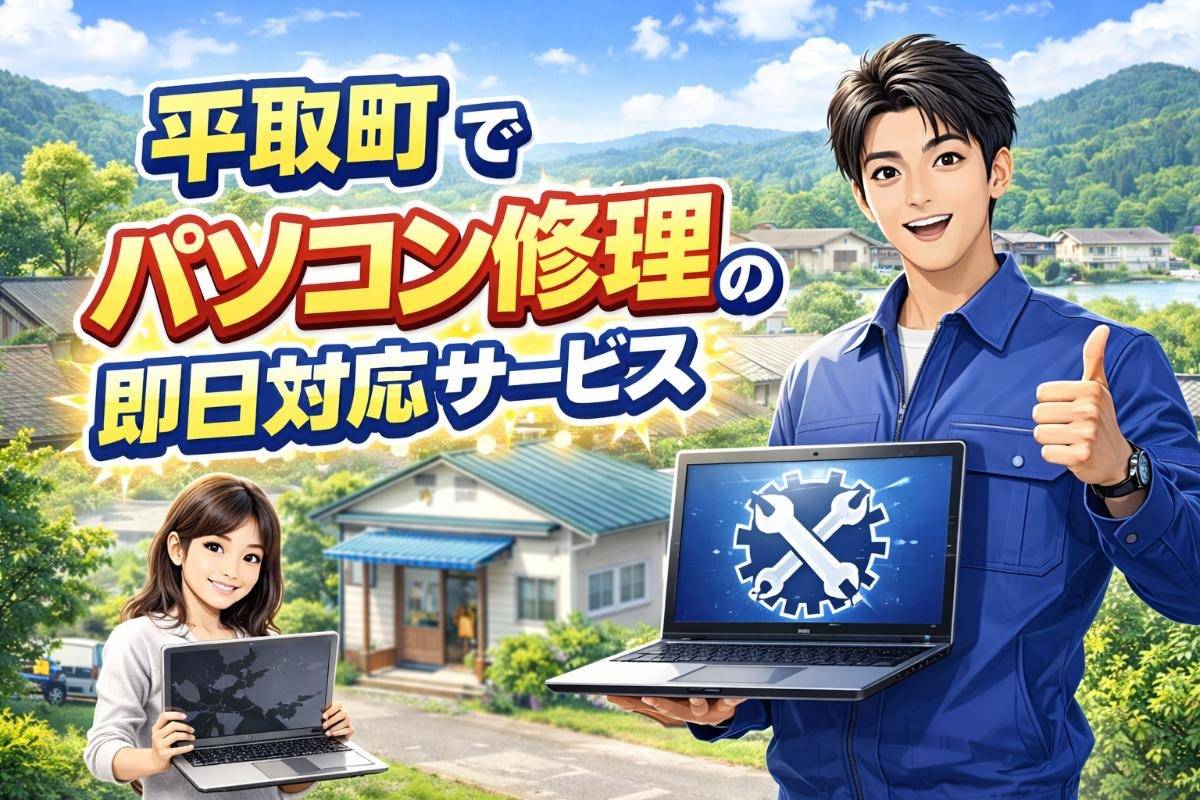 平取町でパソコン修理の即日対応サービス徹底ガイド